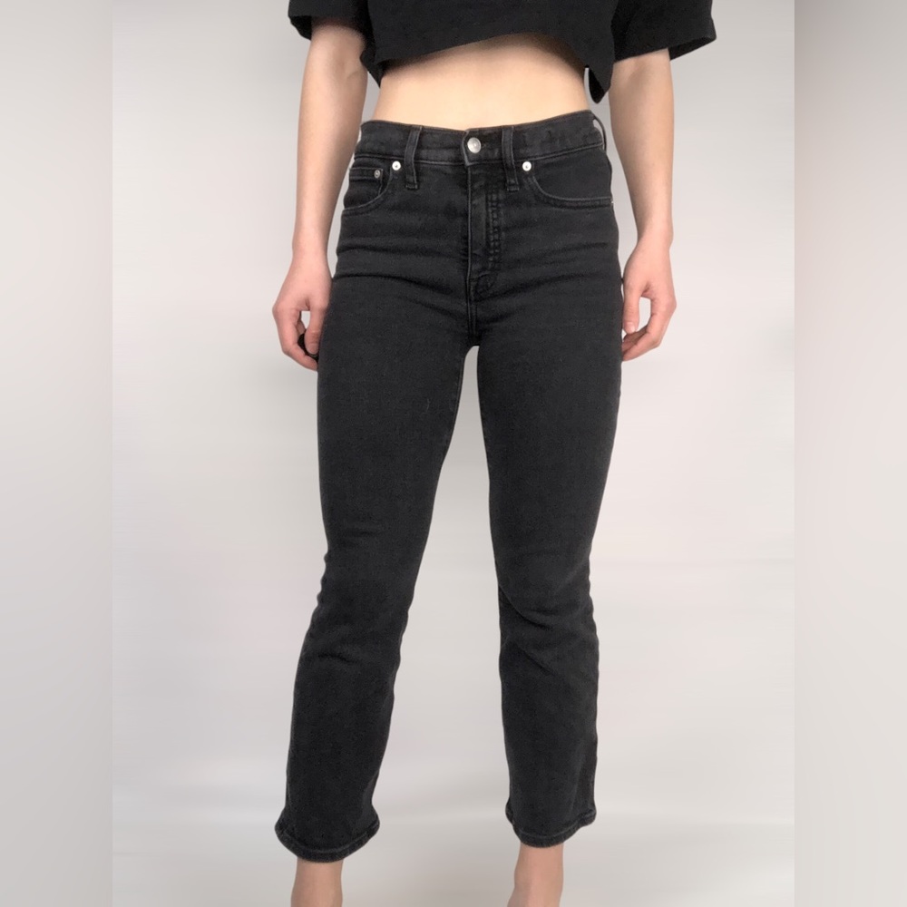Madewell Cali Demi Boot High Waist Jeans